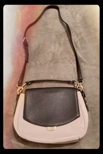 Kate Spade Taupe & Black Crossbody Purse